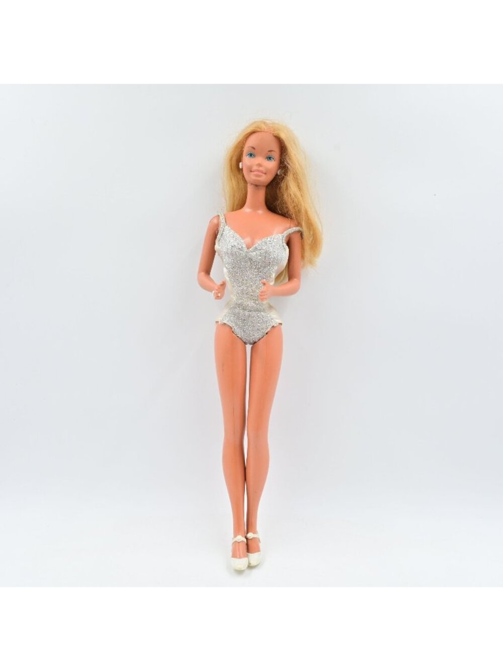 Mattel Supersize Barbie 18" Doll Vintage 1976 Loose W/ Shoes